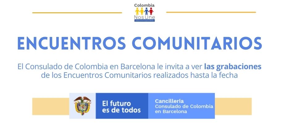 El Consulado De Colombia En Barcelona Invita A Ver Las Grabaciones De