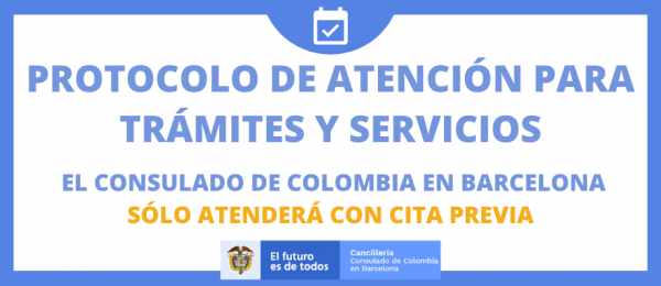 Consulte el protocolo de apertura del Consulado de Colombia en Barcelona 
