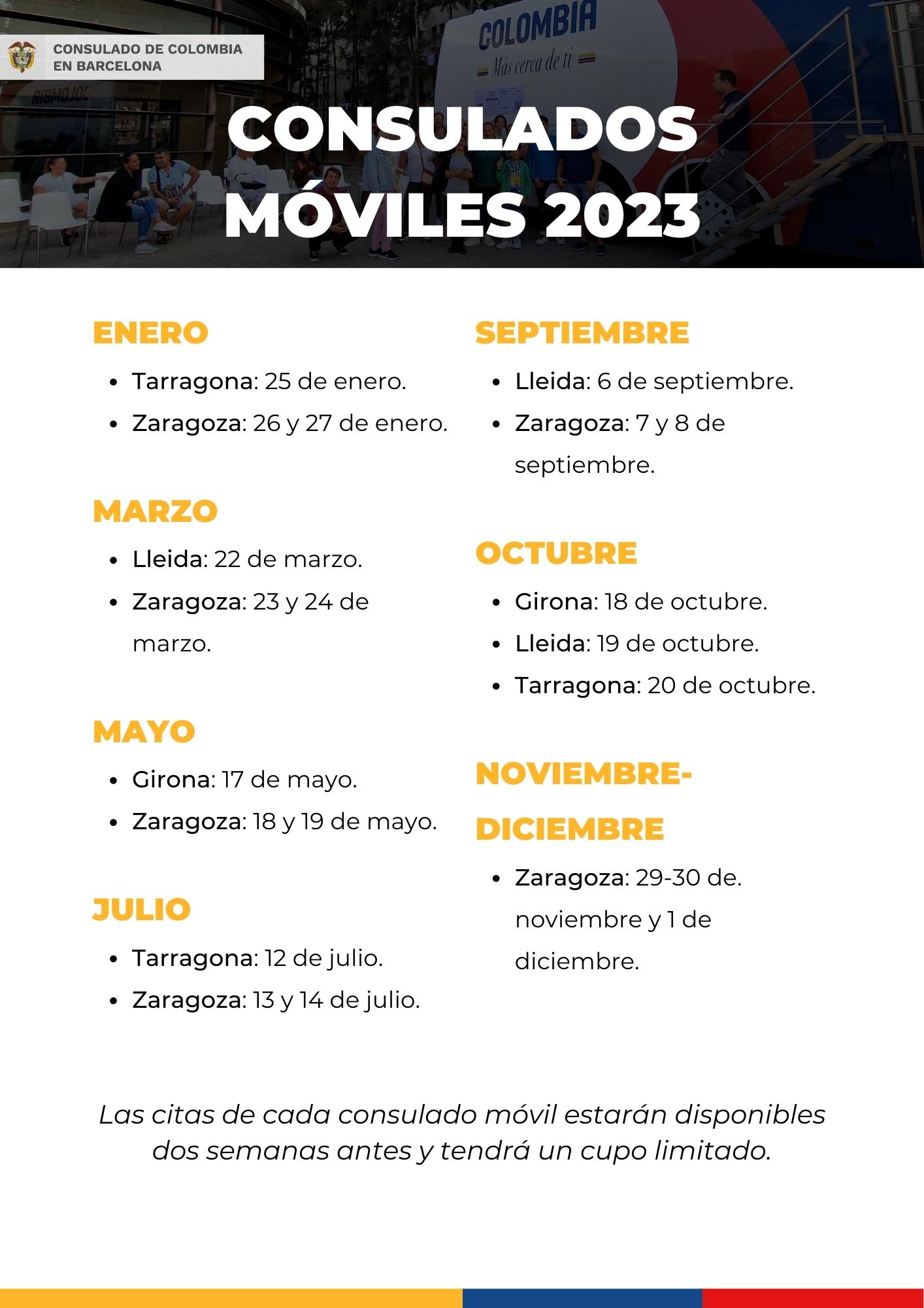 Consulado Móviles 2023