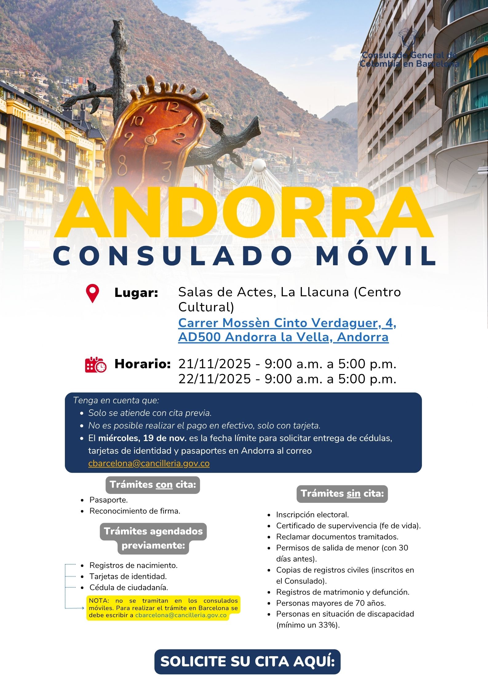 Consulado Móvil Andorra