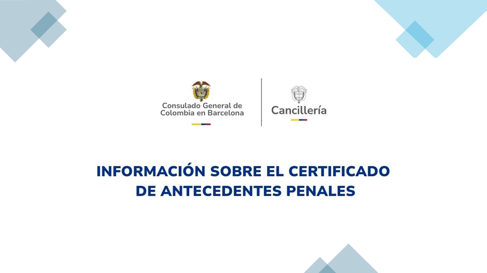 Solicite su Certificado Apostillado de Antecedentes Penales