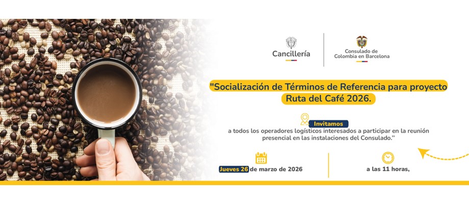 Socialización de Términos de Referencia para proyecto Ruta del Café 2026