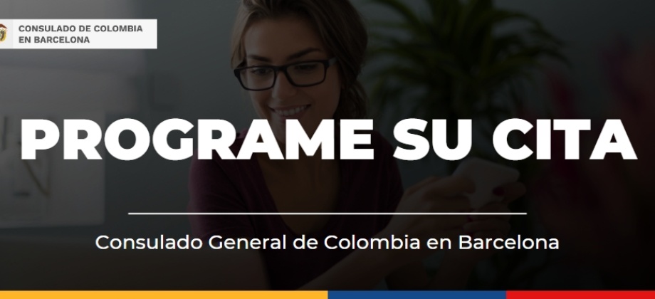 Programe su cita en el Consulado de Colombia en Barcelona