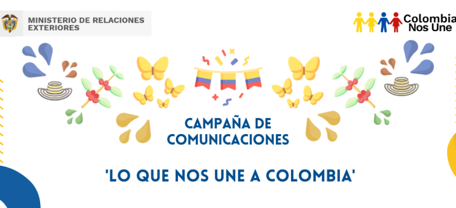 Te invitamos a que nos cuentes ¿Qué te une a Colombia?