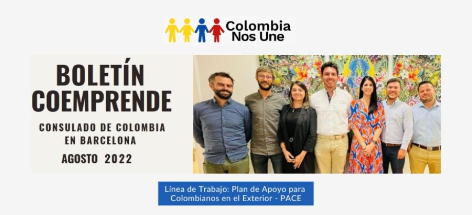 Consulado de Colombia en Barcelona publica el Boletín COemprende 