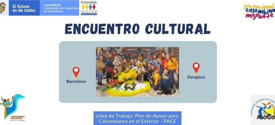 Encuentros Culturales organizados por el Consulado de Colombia en Barcelona