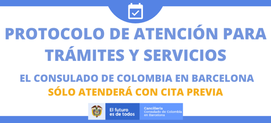 Consulte el protocolo de apertura del Consulado de Colombia en Barcelona 