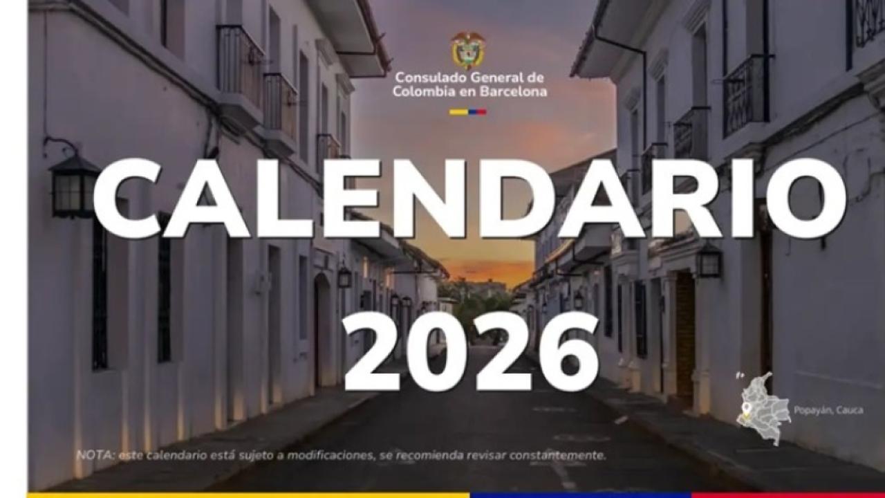 Calendario 2026