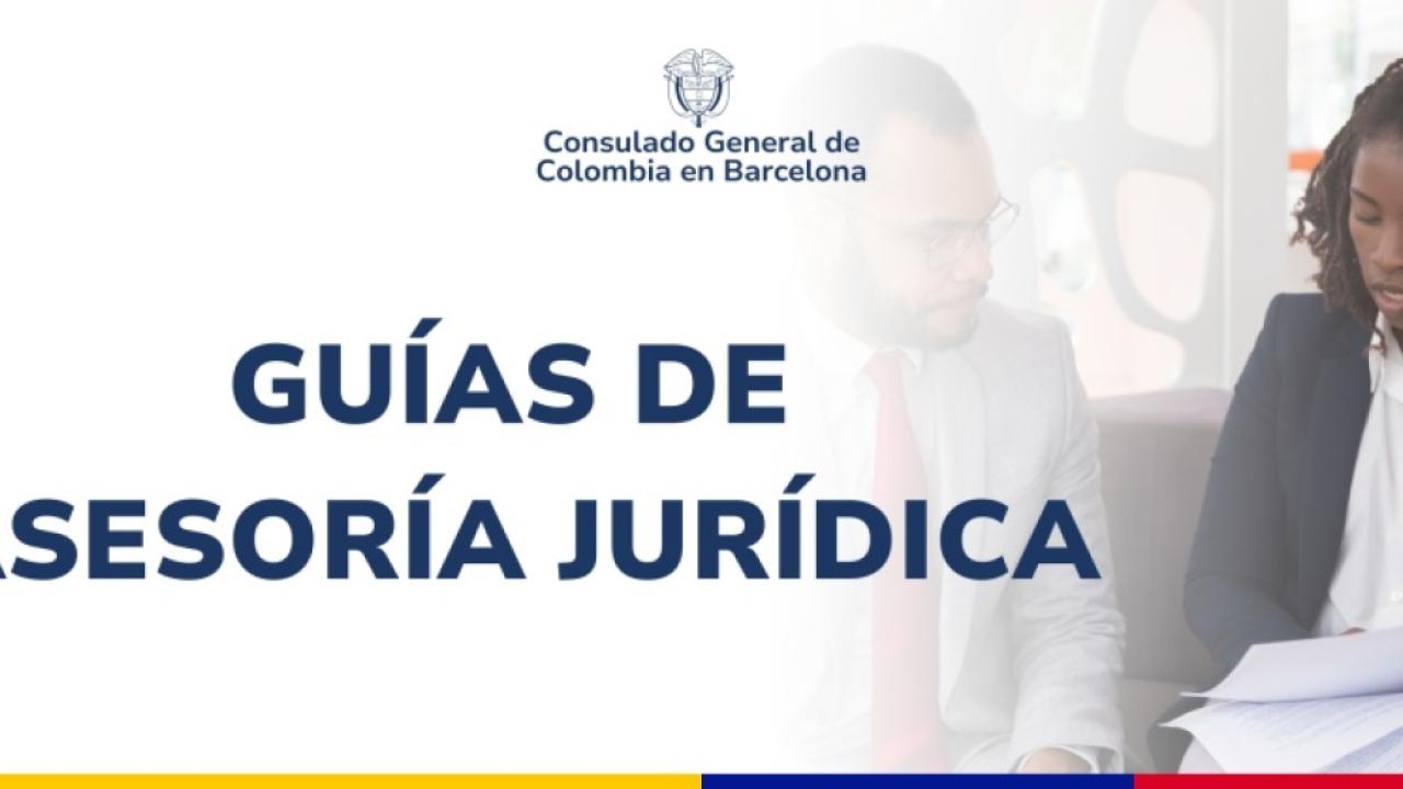 Consulte las guías de asesoría jurídica para residentes en Cataluña, Aragón y Andorra