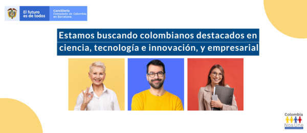 Colombianos destacados en ciencia, tecnología e inversión, y empresarial 