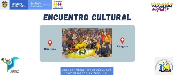 Encuentros Culturales organizados por el Consulado de Colombia en Barcelona