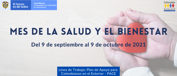 Del 9 de septiembre al 9 de octubre se realizará el Mes de la salud y el bienestar 