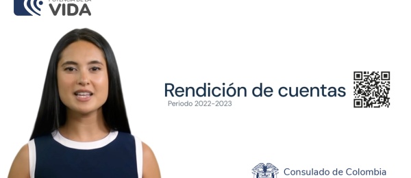 Consulado de Colombia en Barcelona publica en video su Rendición de Cuentas 